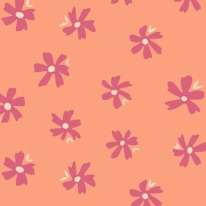 Daisy Meadow (12") - orange, pink, cream (ST2021DM)