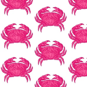 Bold Pink Jumbo Crabs - claws for celebration