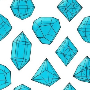 crystal structure for metallic wallpaper turquoise