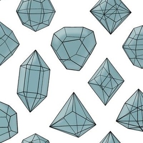 crystal structure for metallic wallpaper saphire