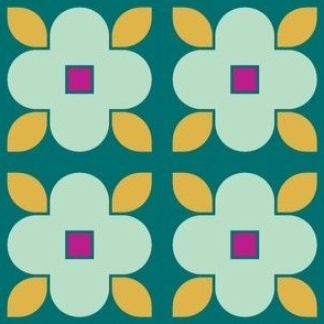 Vintage Minimalist Flowers