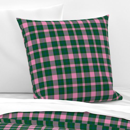 Pink Green and Blue Plaid