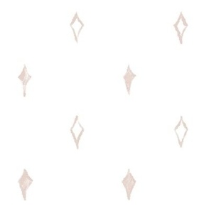 Western Diamond Rhinestones Textured Checker Beige and white