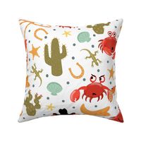 Jumbo Crustacean Cowboys, White