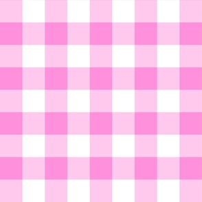 Gingham in pink