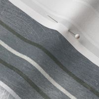 Masculine Textured Stripes dark grey and white