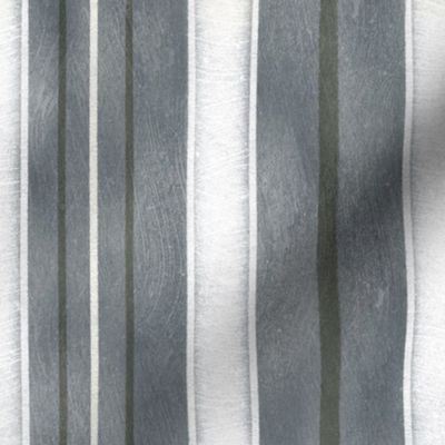 Masculine Textured Stripes dark grey and white