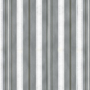 Masculine Textured Stripes Steel gray and white