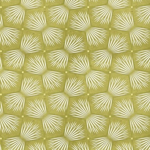 Woven  Fission - Lime Green