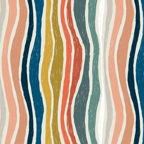 Color pencil stripes - Small 