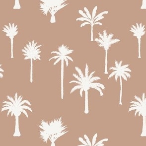 Small // Tiny - Palm Tree Hill - Solid - Tan