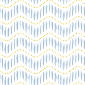 summer waves/blue and yellow