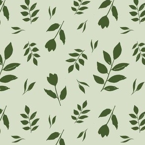 Sage Green Leaf