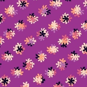 Floral Arrangement (6") - purple, pink (ST2021FA)