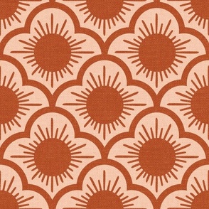 Hello Sunshine (L), Peachy Orange {textured}