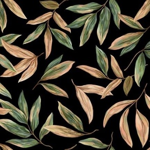 Dry leaves (black)