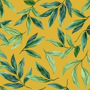 Fresh leaves (yellow)
