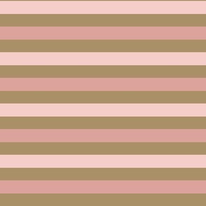 pink and mustard striped pattern simple retro 