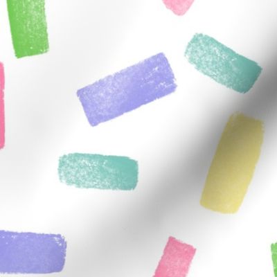 Colorful celebratory party confetti