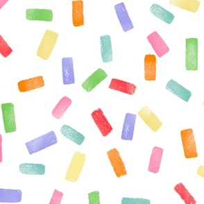Colorful celebratory party confetti