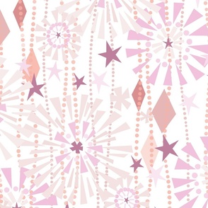 Party Pattern-Pastel Pink