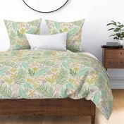 Block Print Tropical Motifs