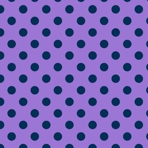 lg pansy polka dot purple