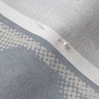 Interweaving lines textured elegant geometric with hexagons and diamonds -cool blue-grey, soft tonal blue - extra large