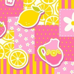 Patchwork Pink Lemonade (Medium Scale)