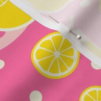 Lemonade on Pink (Large Scale)