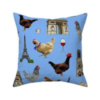 poultry in paris blue large