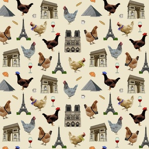 poultry in paris tan medium