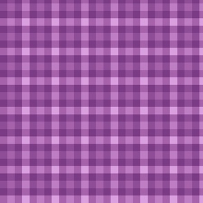 pink lilac crimson pattern on a checkered shirt