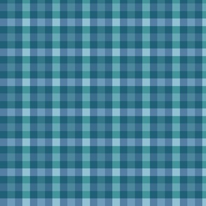 blue turquoise checkered shirt pattern