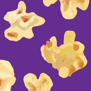 Buttered Popcorn on Amethyst Purple (XL)