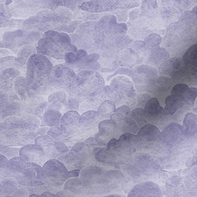 Dreamy Eternity Textured Clouds - pairs well with silver wallpaper option. Soft Lilac