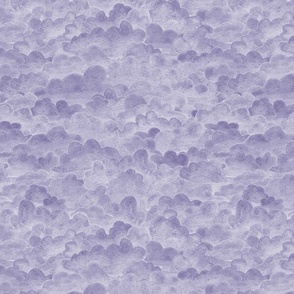 Dreamy Eternity Textured Clouds - pairs well with silver wallpaper option. Soft Lilac