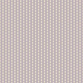 Popsicle Parade – small stripes of vanilla popsicles on a light purple background – Small (S) Scale – indulgent, sweet, playful, nostalgic, quilting, summer