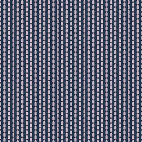 Popsicle Parade – small stripes of pink popsicles on dark blue background – Small (S) Scale – indulgent, sweet, playful, nostalgic, quilting, summer