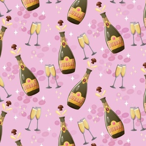 Bubbly Bash: Champagne Party Design - Large Scale