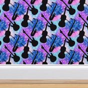 Notes in the Sky: Musical Instruments Party Design (large)