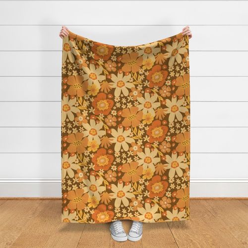 Groovy 60s Floral Party - Bronze