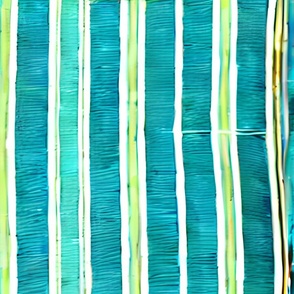 organic blue green pattern