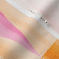 (L) Mid Mod Deco Diamond Party Wall 1. boho textured tonal pastels Peach fuzz Pink 