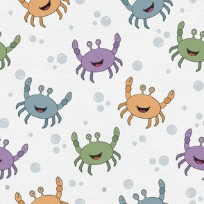 Colourful Crabs