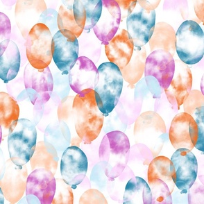 Medium Party Balloon Watercolor