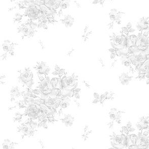 Lake Emily Summer Roses wallpaper only November Grey