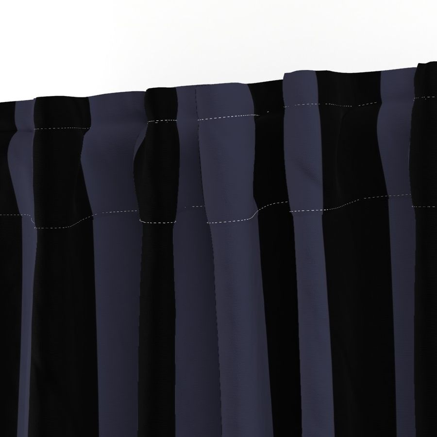 3 inch vertical stripe black and dark plum purple