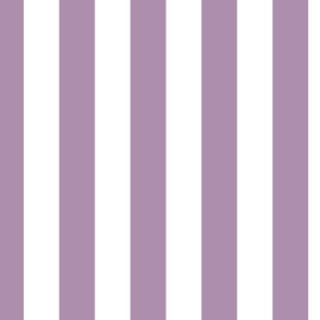 2 inch vertical stripe white and violet purple