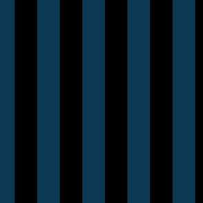 2 inch vertical stripe black and dark blue